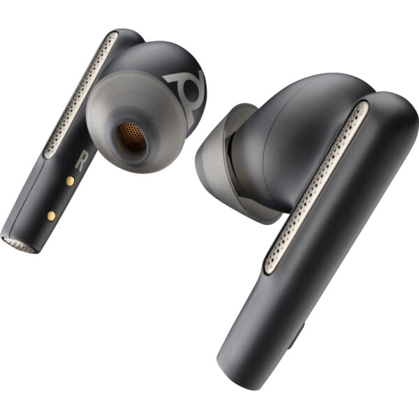 POLY Voyager Free 60 UC M Carbon Black Earbuds + BT700 USB-C-adapter + oplaadcase basis - Afbeelding 7
