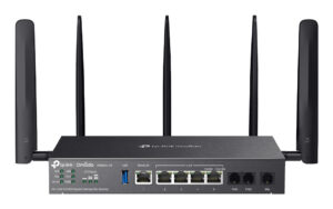 TP-Link Omada DR3650V-4G draadloze router Gigabit Ethernet Dual-band (2.4 GHz / 5 GHz) Zwart