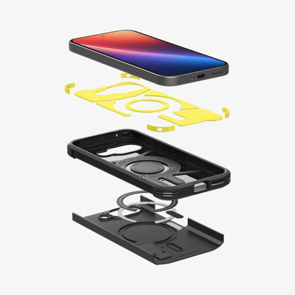 Spigen Tough Armor AI (MagFit) mobiele telefoon behuizingen 16 cm (6.3") Hoes Zwart - Afbeelding 3