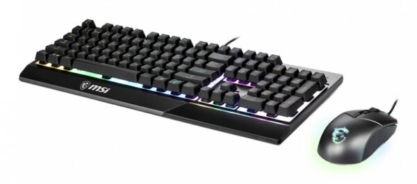 MSI Vigor GK30 COMBO (US) toetsenbord Inclusief muis Gamen USB QWERTY Amerikaans Engels Zwart - Afbeelding 3