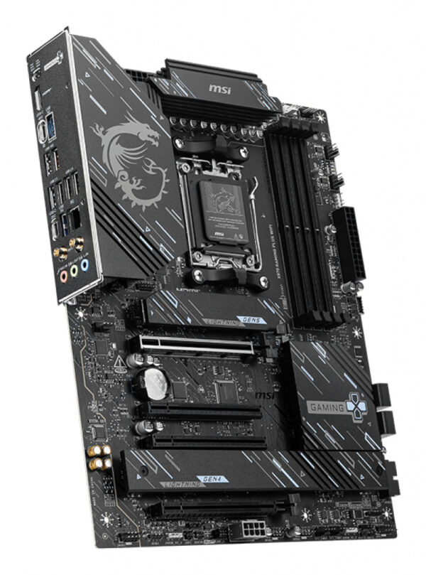 MSI X870 GAMING PLUS WIFI moederbord AMD X870 Socket AM5 ATX - Afbeelding 4