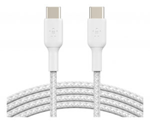 Belkin CAB004BT1MWH2PK USB-kabel USB 2.0 1 m USB C Wit