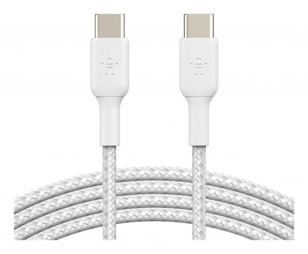 Belkin CAB004BT1MWH2PK USB-kabel USB 2.0 1 m USB C Wit