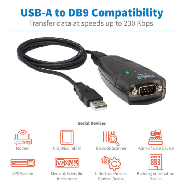 Tripp Lite USA-19HS interfacekaart/-adapter Serie - Afbeelding 4