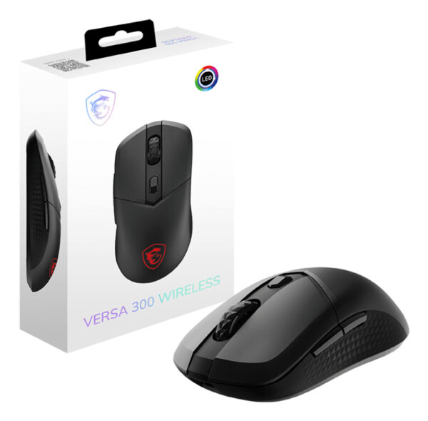 MSI VERSA 300 muis Gamen Rechtshandig RF Wireless + Bluetooth + USB Type-C Optisch 8000 DPI - Afbeelding 5