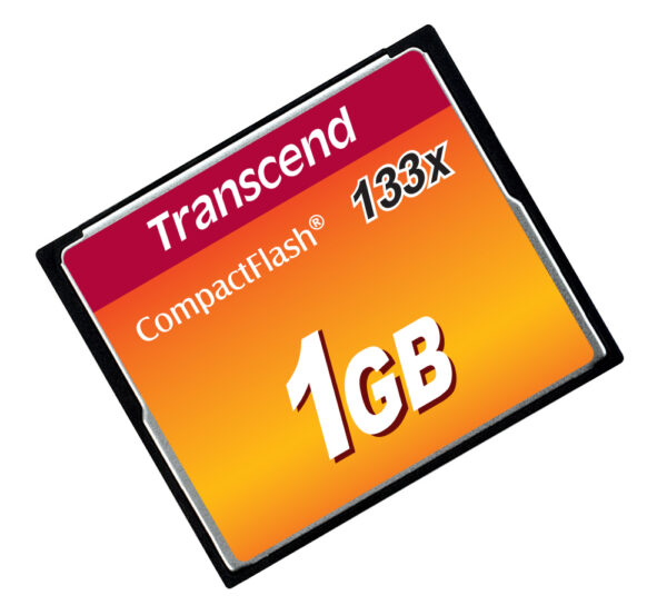 Transcend 1 GB CF 133x CompactFlash MLC - Afbeelding 2