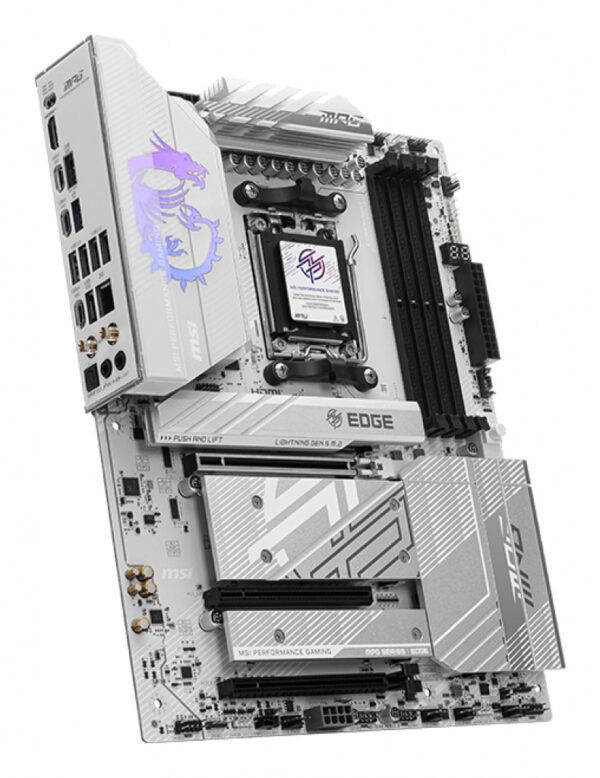 MSI MPG B850 EDGE TI WIFI moederbord AMD B850 Socket AM5 ATX - Afbeelding 4