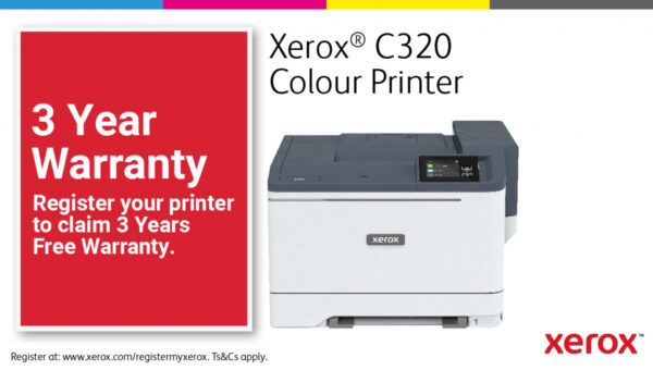 Xerox C320 A4 33 ppm draadloze dubbelzijdige printer PS3 PCL5e6/6 2 laden totaal 251 vel - Afbeelding 36