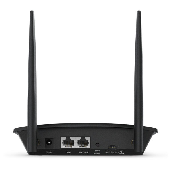 TP-Link TL-MR100 draadloze router Fast Ethernet Single-band (2.4 GHz) 4G Zwart - Afbeelding 3
