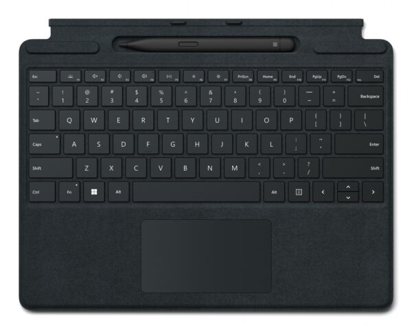 Microsoft Surface Pro Signature Keyboard w/ Slim Pen 2 Zwitsers Microsoft Cover port Zwart