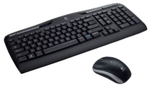 Logitech Wireless Combo MK330 toetsenbord Inclusief muis Kantoor USB AZERTY Frans Zwart