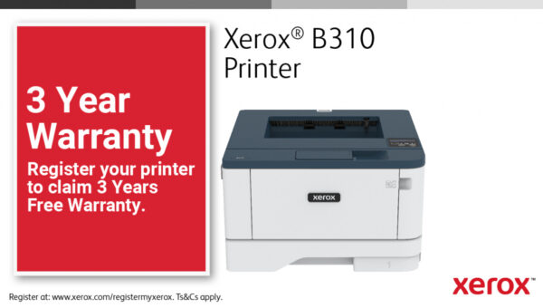 Xerox B310 A4 40 ppm draadloze dubbelzijdige printer PS3 PCL5e/6 2 laden totaal 350 vel - Afbeelding 21