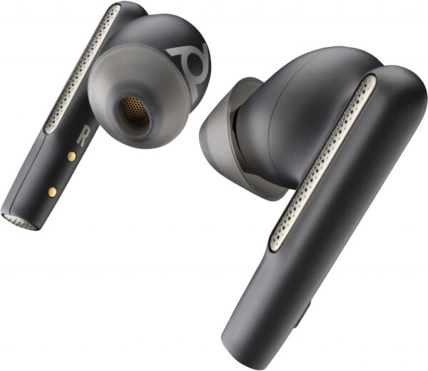 POLY Voyager Free 60 UC M Carbon Black Earbuds + BT700 USB-C-adapter + oplaadcase basis - Afbeelding 3
