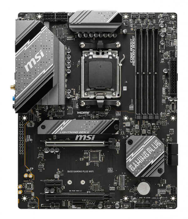 MSI B650 GAMING PLUS WIFI moederbord AMD B650 Socket AM5 ATX - Afbeelding 2