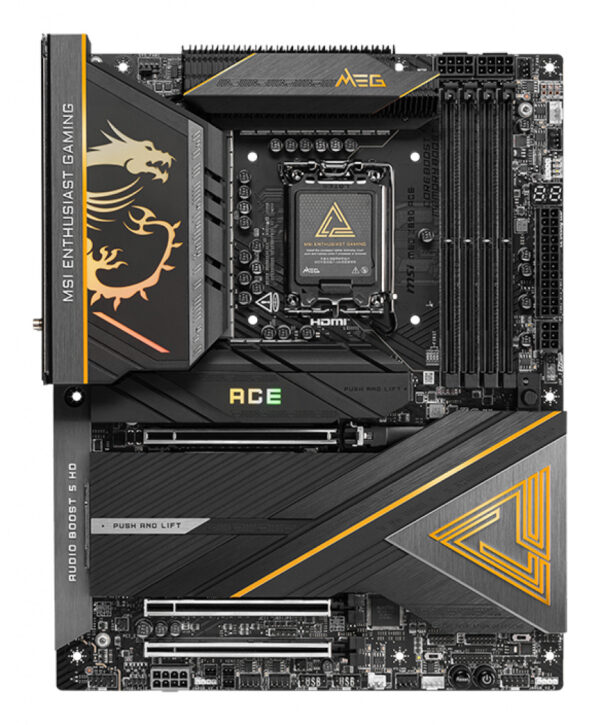 MSI MEG Z890 ACE moederbord Intel Z890 LGA 1851 (Socket V1) ATX - Afbeelding 2