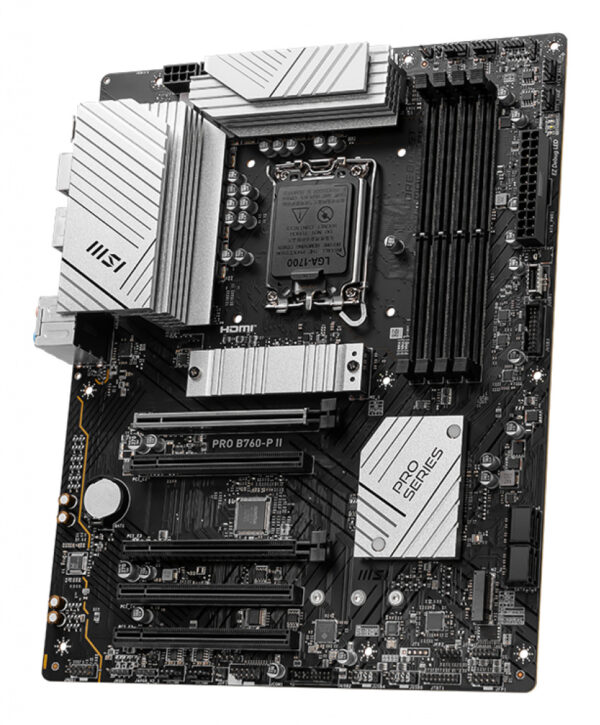 MSI PRO B760-P II moederbord Intel B760 LGA 1700 ATX - Afbeelding 3