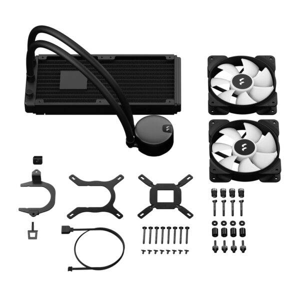Fractal Design Lumen S24 v2 RGB Processor Alles-in-één vloeistofkoeler 12 cm Zwart 1 stuk(s) - Afbeelding 6