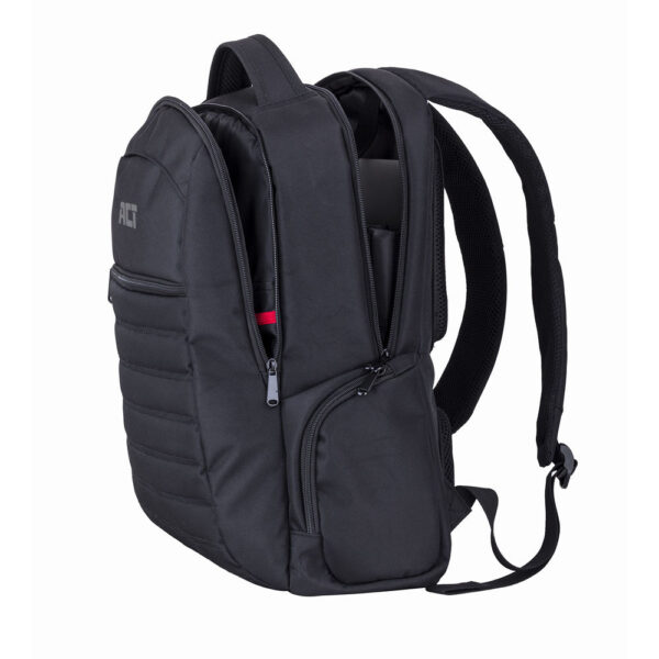 ACT Urban laptop rugzak 17,3", gemaakt van gerecyclede plastic flessen - Afbeelding 2