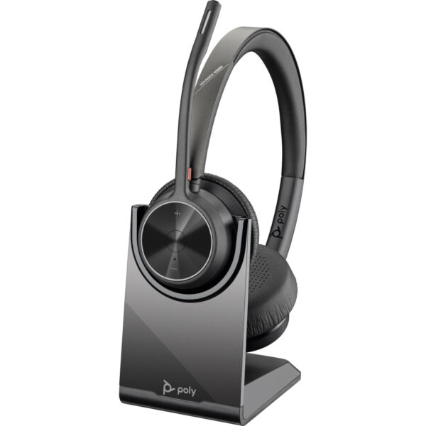 POLY Voyager 4320 UC stereo USB-A-headset + BT700 USB-A-adapter + oplaadstandaard - Afbeelding 10