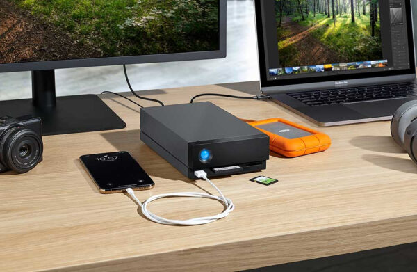 LaCie 1big Dock externe harde schijf 8 TB 7200 RPM 3.5" USB Type-A 3.2 Gen 1 (3.1 Gen 1) Zwart - Afbeelding 12
