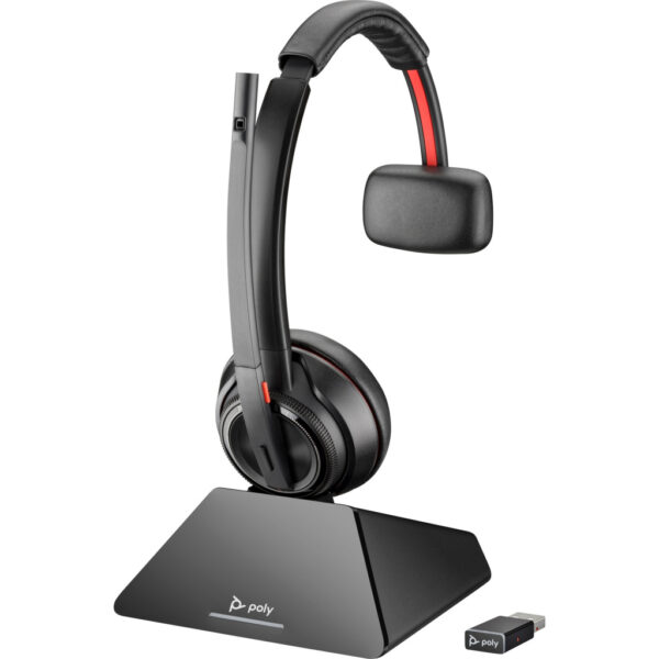 POLY Savi 8210 Office DECT 1880-1900 MHz Single Ear Headset - Afbeelding 4