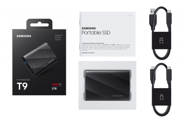 Samsung MU-PG2T0B 2 TB USB Type-C 3.2 Gen 2 (3.1 Gen 2) Zwart - Afbeelding 4
