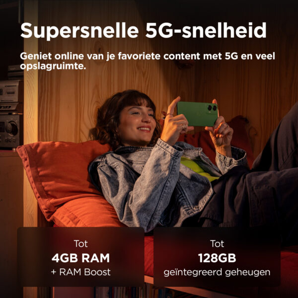 Motorola moto g35 5G 17,1 cm (6.72") Dual SIM Android 14 USB Type-C 4 GB 128 GB 5000 mAh Groen - Afbeelding 8