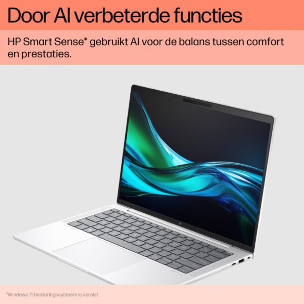 HP EliteBook 1040 G11 Intel Core Ultra 5 125H Laptop 35,6 cm (14") WUXGA 32 GB LPDDR5x-SDRAM 512 GB SSD Wi-Fi 6E (802.11ax) Win - Afbeelding 7