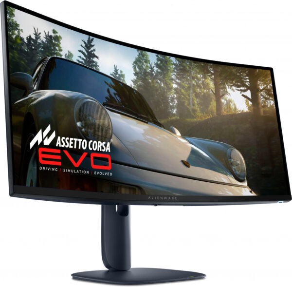 Alienware AW3425DW computer monitor 86,4 cm (34") 3440 x 1440 Pixels Wide Quad HD QD-OLED Blauw - Afbeelding 2