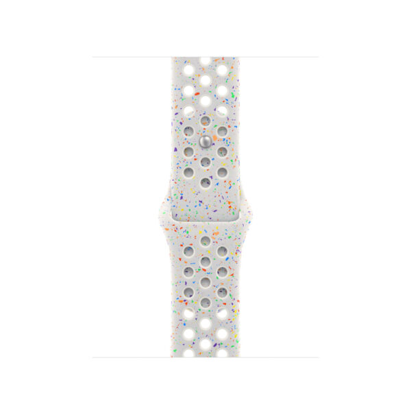 Apple MYJN3ZM/A slimme draagbare accessoire Band Platina Fluorelastomeer