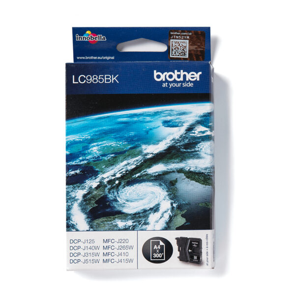Brother LC985BK inktcartridge 1 stuk(s) Origineel Zwart