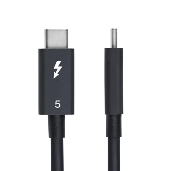 StarTech.com 50cm Thunderbolt 5 Kabel, 80Gbps/Tot 120Gbps, 240W PD EPR, 8K 60Hz, Thunderbolt-Gecertificeerde Kabel, Compatibel - Afbeelding 2
