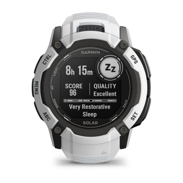 Garmin Instinct 2X Solar 2,79 cm (1.1") MIP 50 mm Digitaal 176 x 176 Pixels Touchscreen Wit GPS - Afbeelding 8