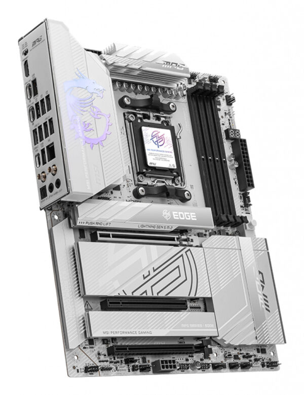 MSI MPG X870E EDGE TI WIFI moederbord AMD X870E Socket AM5 ATX - Afbeelding 4