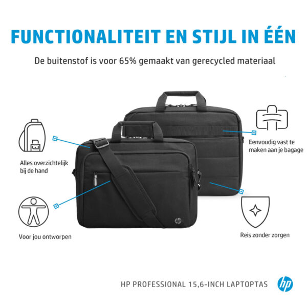 HP Professional 15,6-inch laptoptas - Afbeelding 4