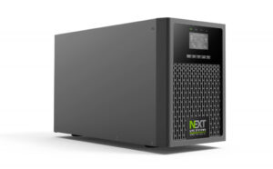 NEXT UPS Systems LYRA E-CONNECT Tower UPS Dubbele conversie (online) 1,5 kVA 1500 W 4 AC-uitgang(en)