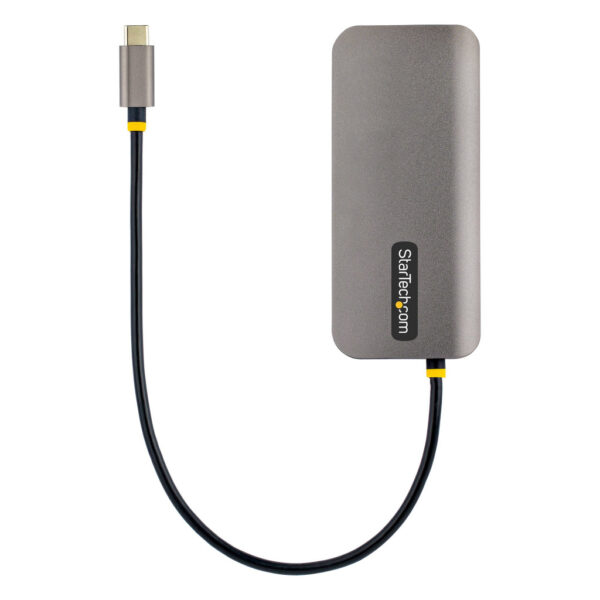StarTech.com USB C Multiport Adapter, 4K 60Hz HDMI Video, 3 Port 5Gbps USB-A Hub, 100W USB Power Delivery Pass-Through, GbE, SD - Afbeelding 5