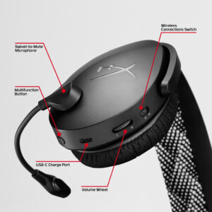 HyperX Cloud Jet - Wireless Gaming Headset (zwart)