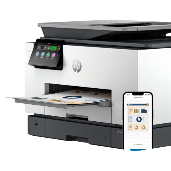 HP OfficeJet Pro 9130b Draadloos All-in-One Kleur Printer, Dubbelzijdig printen; Kopieerapparaat, Scanner - Afbeelding 13