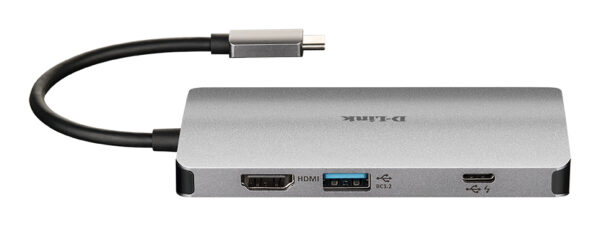 D-Link DUB-M810 Bedraad USB 3.2 Gen 1 (3.1 Gen 1) Type-C Aluminium - Afbeelding 4