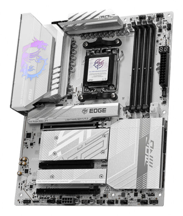 MSI MPG B850 EDGE TI WIFI moederbord AMD B850 Socket AM5 ATX - Afbeelding 3