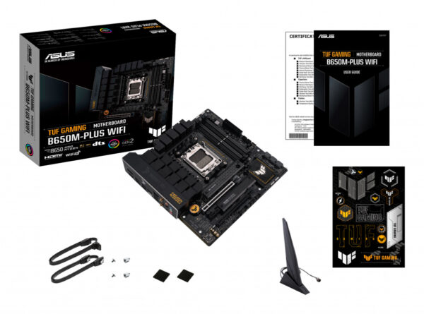ASUS TUF GAMING B650M-PLUS WIFI AMD B650 Socket AM5 micro ATX - Afbeelding 10