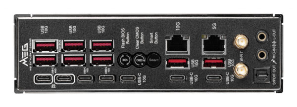 MSI MEG X870E GODLIKE moederbord AMD X870E Socket AM5 Verlengd ATX - Afbeelding 5