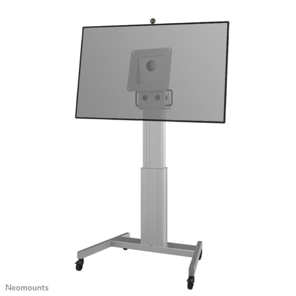 Neomounts NM-HUB2LIFTSILVER TV trolley tot 50" - gemotoriseerd