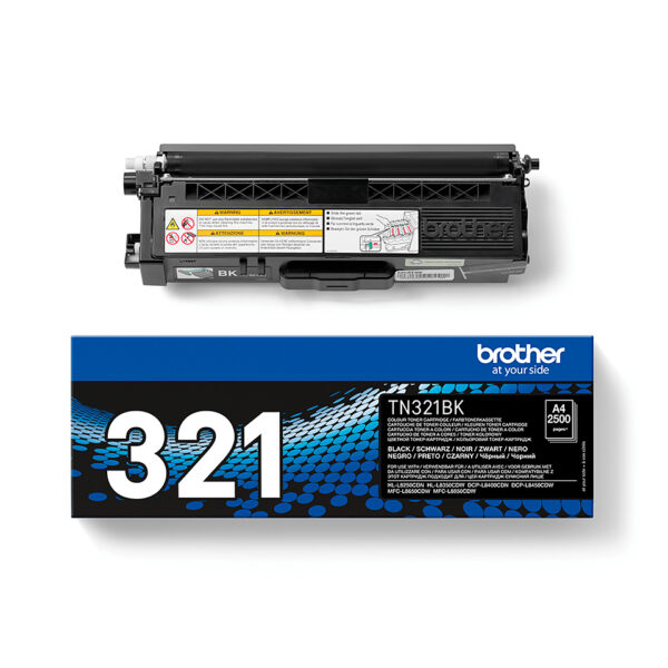 Brother TN-321BK tonercartridge 1 stuk(s) Origineel Zwart - Afbeelding 4
