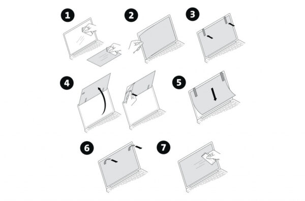 Kensington Privacy filter - 2-weg verwijderbaar voor Microsoft Surface Go - Afbeelding 3