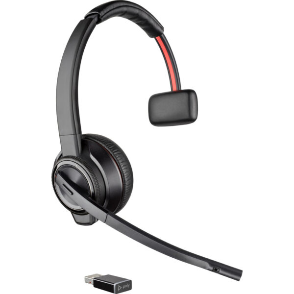 POLY Savi 8210-M Office DECT 1880-1900 MHz Single Ear Headset - Afbeelding 7