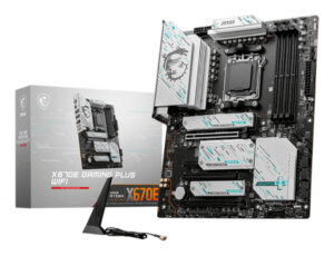 MSI X670E GAMING PLUS WIFI moederbord AMD X670 Socket AM5 ATX