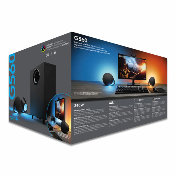 Logitech G G560 LIGHTSYNC PC Gaming Speaker - Afbeelding 34