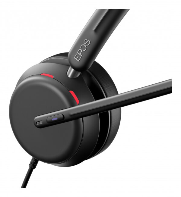 EPOS IMPACT 860T Headset Bedraad Hoofdband Kantoor/callcenter USB Type-C Zwart - Afbeelding 8